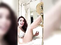 Onlyfans Catarina Paolino tomando banho na banheira