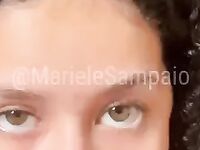 Mariele Sampaio boquete gostoso e bem babado na piroca