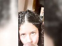 Mariele Sampaio boquete gostoso e bem babado na piroca