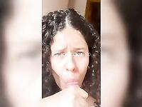Mariele Sampaio boquete gostoso e bem babado na piroca