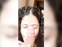 Mariele Sampaio boquete gostoso e bem babado na piroca