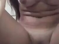 Sexo solo com novinha amadora