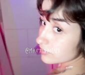 Martina Oliveira privacy pelada tomando banho ensaboado
