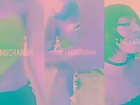 Amiichan e Yasmin Cat peladas se beijando gostoso