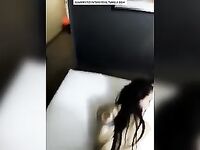 Novinha brasileira gostosa fodendo de quatro com pauzudo