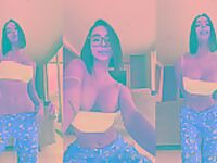 Porno morena Daniela Antury mostrando as tetas
