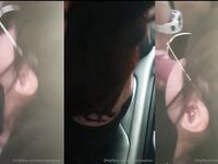 Jessica Minassian dando prazer ao safado do motorista