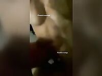 Loira Nanda Cassuriaga em vídeo caseiro rebolando na pica