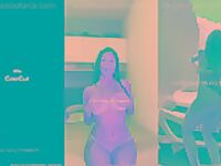 Vazado Montagnole exibindo o corpo no privacy