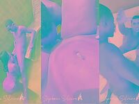 Stephanie Silveira sexo com dois cara cheia de putaria
