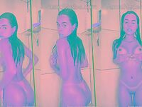 Ninfeta Itamara Flores se exibindo pelada no Banho