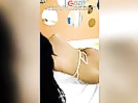 Aycia Ribeiro Se Masturbando com Consolo