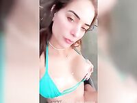 Cintia Colombino transando com força no vídeo do privacy