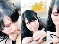 Lua Uchiha fazendo boquete lindo no namorado