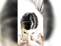 Bruna Iork porno mamando e levando gozada na boca