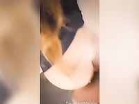 Rafaela Nery sexo de quatro dando sua bucetinha rosa