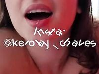Kerolay Chaves pelada quicando gostoso num consolo