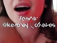 Kerolay Chaves pelada quicando gostoso num consolo