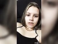 Aninha furacão na siririca em sua buceta suculenta