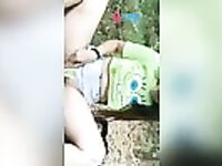 Valeria Castaneda pelada na praça cheia de tesao