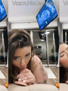 Beatriz Bianca Mamando Gostoso no Pau de Borracha