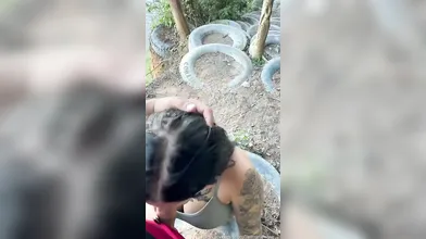 Maria leite fodendo no meio do mato