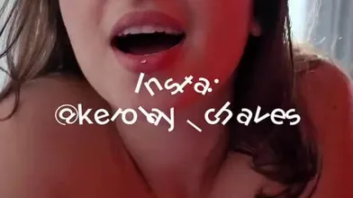 Kerolay Chaves pelada quicando gostoso num consolo