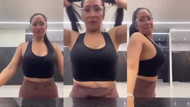 Video da gostosa Alessandra Marques no espelho