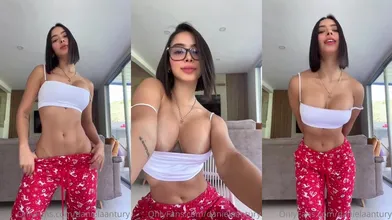 Porno morena Daniela Antury mostrando as tetas