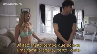 Comendo a mae legendado e gozando dentro da puta