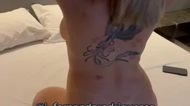 Fernanda Rodrigues pelada dando cuzinho com tesão