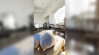 Maru Karv transando forte sentando gostoso na piroca
