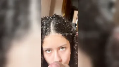 Mariele Sampaio boquete gostoso e bem babado na piroca