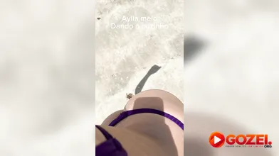 Novinha Aylla Melo viciada em dar o cuzinho anal