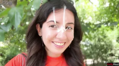 Boquete público no mato + cumwalk louco
