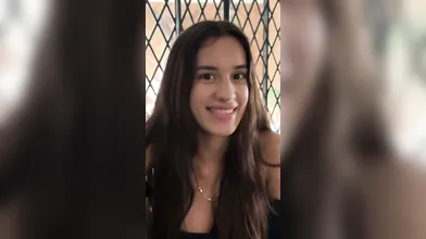First Casting with 18yo Busty Skinny Brazilian Teen Latina - POV Blowjob