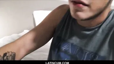 Straight Amateur Young Latino Boy Paid Cash For Gay Orgy