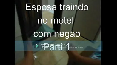 Wife went to the motel with denial and filmed it for the cuckold