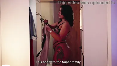 My MILF neighbor flirts with me in the elevator, so I pay her an “innocent” visit.