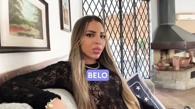 PETITE BRAZILIAN TEEN receives mouth full of cum - POV BLOWJOB casting