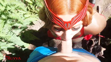 Sorcerer's cospla fucking hot and getting milk