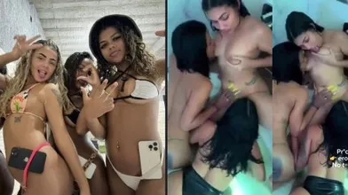 Vazou à suruba na festa das blogueira