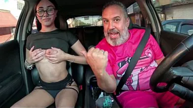 Julia Costa sexo dentro do carro com ted
