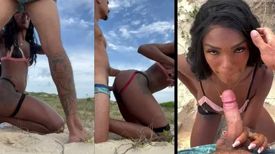 Livia Santana vazou video fodendo na praia