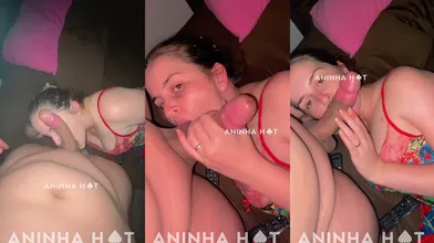 Aninhaahotpr boquete no sofa antes do filme